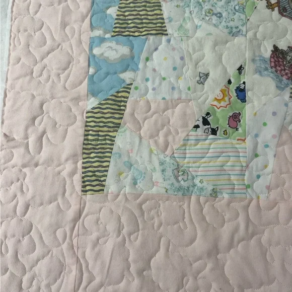 Flannel baby quilt crib size
